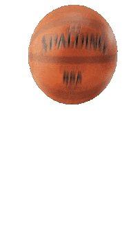 Basketball Bouncing Sticker